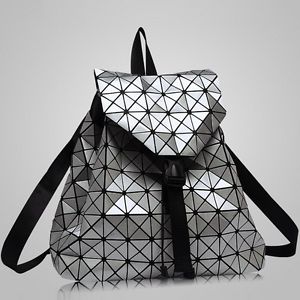 2016 Geometric Backpack Women Patchwork Diamond..